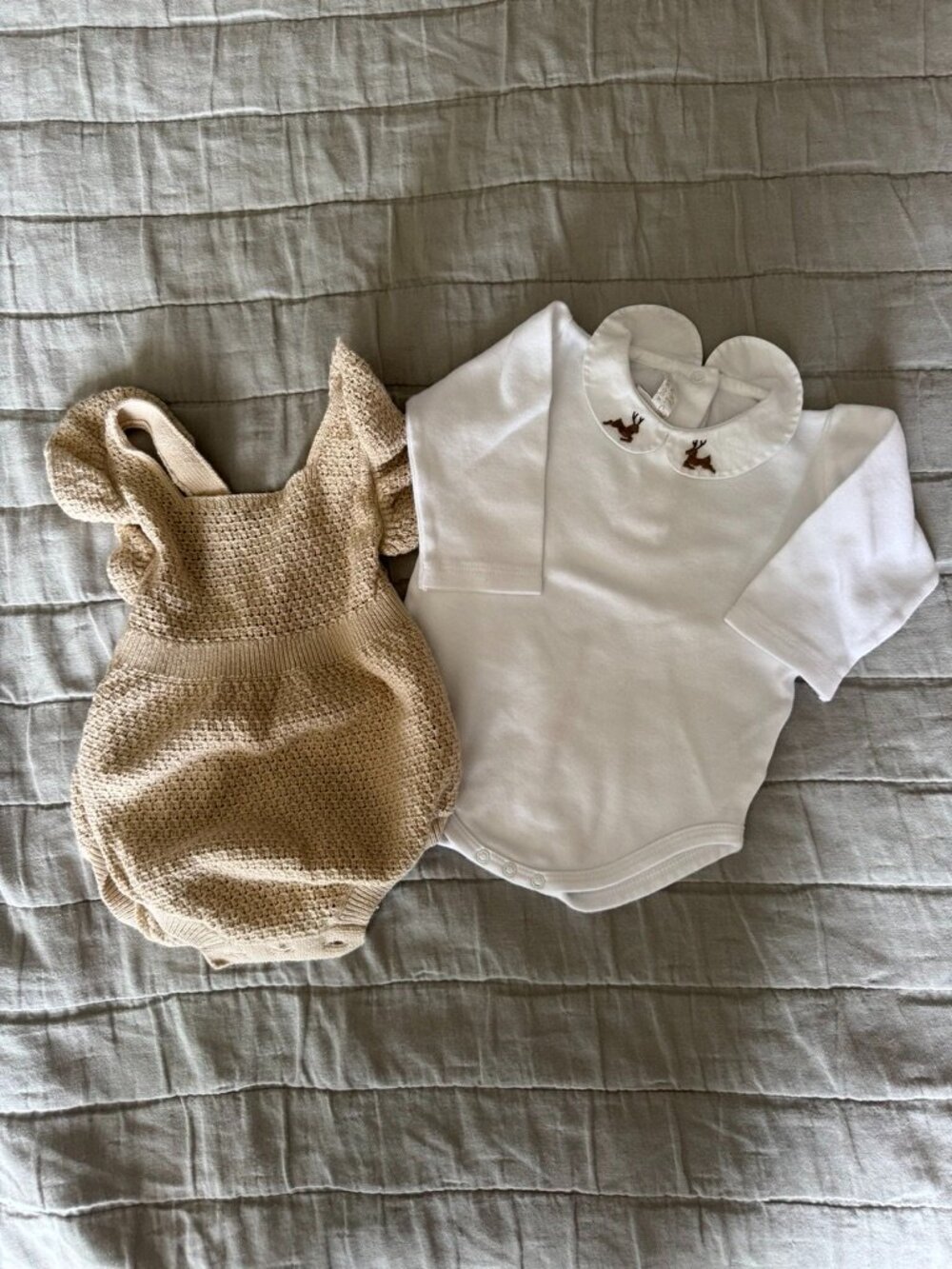 Gap Sweater Romper + Ferrari Bodysuit, 0-3mo